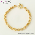 75366 xuping moda top venta todas las estaciones pulsera estilo simple en China por mayor